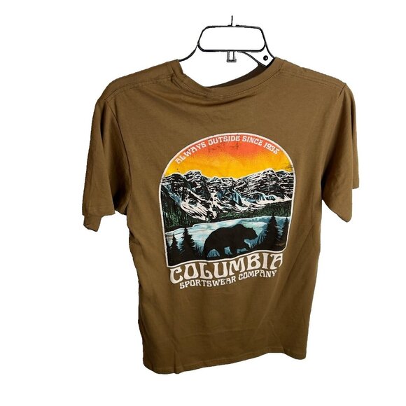 Columbia Men's Commute Landscape Logo Graphic T-Shirt - Delta Size S - Picture 7 of 7